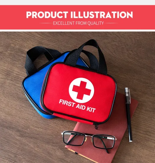 First Aid Kit with Hospital Grade Medical Supplies