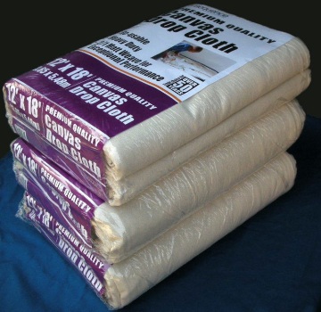 painting drop cloth 12*18