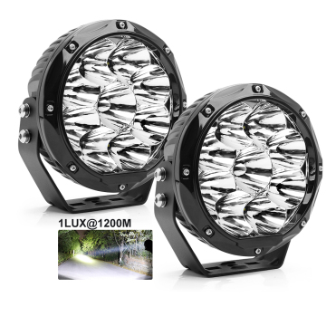 90W LED Work Light - Super Bright Round 4x4 Off Road Driving Beam