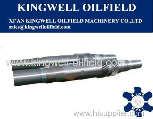 Pinion Shaft,mud Pump Parts For Drilling Rig 