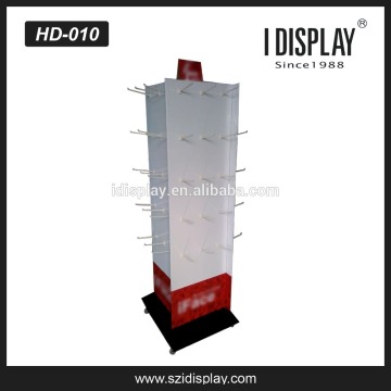 point of sale cellular accessories cardboard display rack