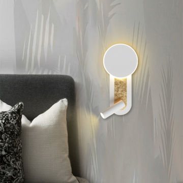 Luce murale a LED minimalista nordica per camera da letto e soggiorno