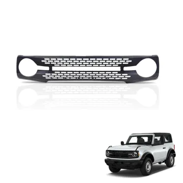Gobison Gray Front Bumper Grille for 2022 Ford Bronco Raptor