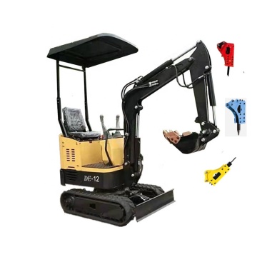 Escavatori crawler idraulici usati: mini escavatori da 1 tonnellate a 1,8 tonnellate in vendita