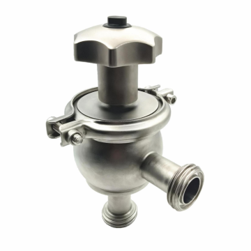 SS316 Sanitary Stainless Steel Manual G Thread Regulating Flow Valve