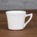 Magnésie carré 3 oz tasse et soucoupe