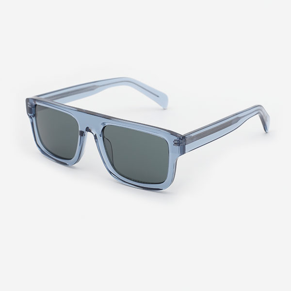 Square classic Acetate Unisex Sunglasses