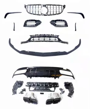 Mercedes-Benz C63 Aero Kit: Upgrade to 2019 Bumper Look