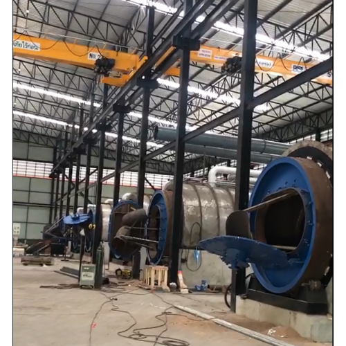 Waste Tyre to Fuel Oil Pyrolysis Machine