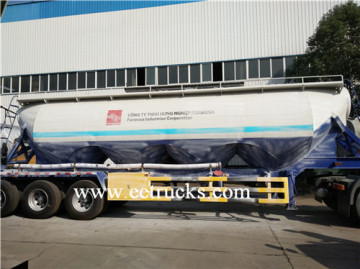 35-60 CBM Tri-as bulk cementaanhangwagens