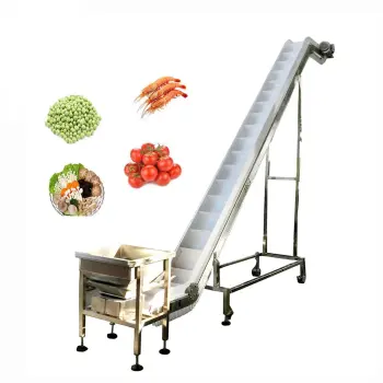 Small Inclined Food Grade Belt Conveyor Machine for Food Industry