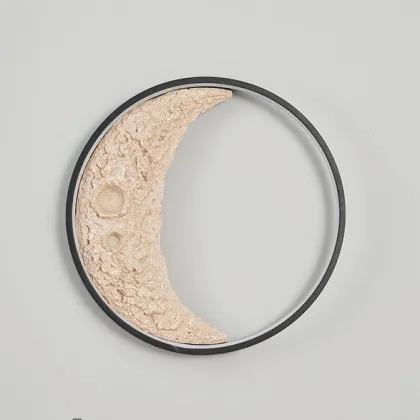 Moon Wall Light 80cm 100cm LED Half Moon Light