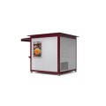Low-Cost Removable Feet Food Kiosk