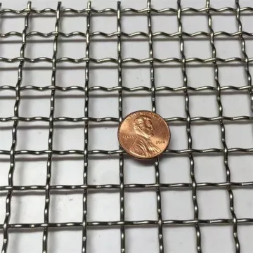 Crimped Stainless Steel Square Hole Mesh