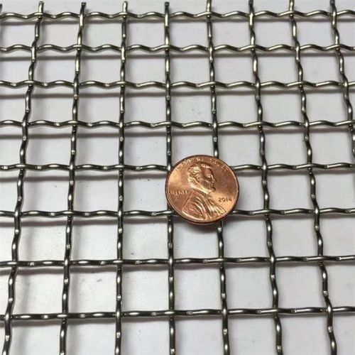 Crimped Stainless Steel Square Hole Mesh