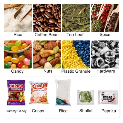 Auto Garbanzo Bean Packing Machine for Snacks and Premade Pouches