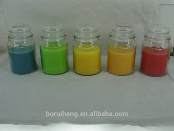 wholesale clear candle holder with lid
