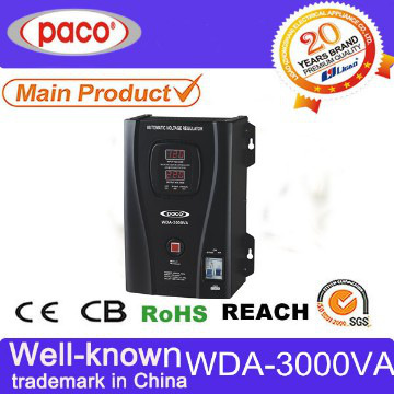 Wall-Mounted Auto Voltage Regulator WDA-3000VA