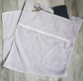 Asciugamani da panca da palestra logo personalizzato con tasca con zip