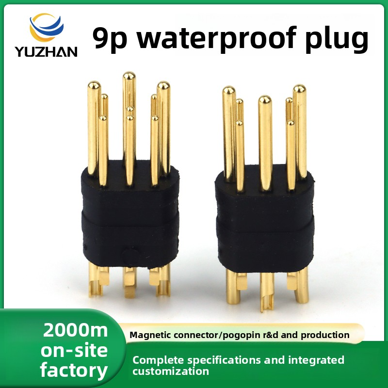 9P waterproof plug pin
