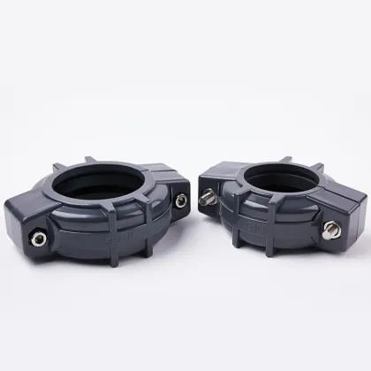 Industrial UPVC Grooved Pipe Coupling PN16 (Victaulic Style Rigid Joint, DN25-DN150)