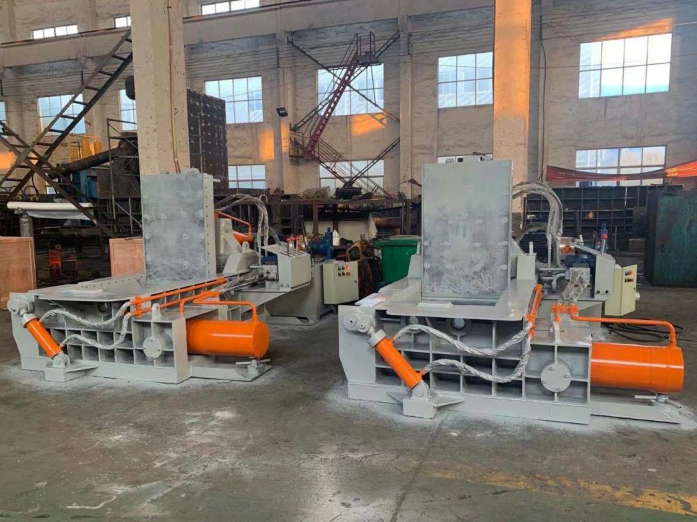 Steel Paring Waste Metal Recycling Hydraulic Scrap Compactor