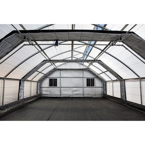 Black out curtain greenhouse for medical plants