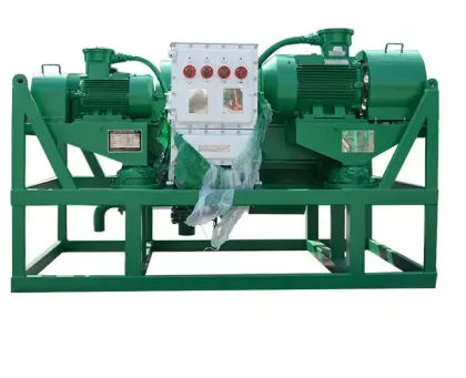 China Oilfield Mud Solid Control System: Horizontal Centrifuge for Waste Oil Separation
