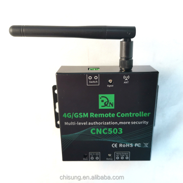 Chisung CNC503 GSM Relay Switch: 2G/4G Version with Remote Control, SMS Alerts & Free Call Function for Office Buildings