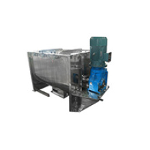 horizontal Double paddle mixer for malt paste