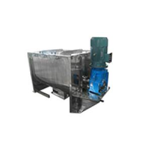 horizontal Double paddle mixer for malt paste