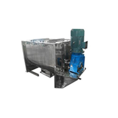 horizontal Double paddle mixer for malt paste