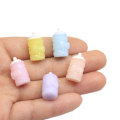 3D Resin Milk Bottle Miniature Artificial DIY Craft Dollhouse Toys Colorful Kitchen Ornament Accessories