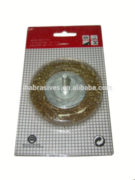 crimped steel wire circular brush,2"(50mm)