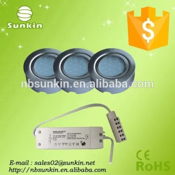 recessed and surface mounting 4w warm white led kitchen light led cabinet light