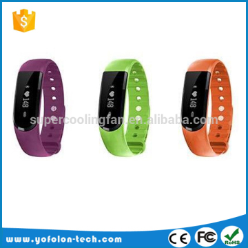 2017 USB Socket Design Heart Rate Smart bracelet, new arrive sports smart watch