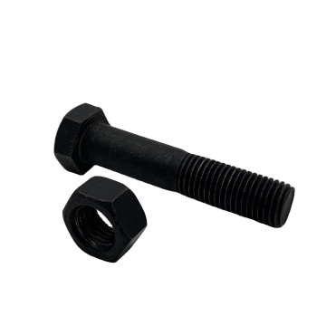 Galvanized 8.8 10.9 12.9 Steel Hex Bolt and Nut Fasteners Manufacturer