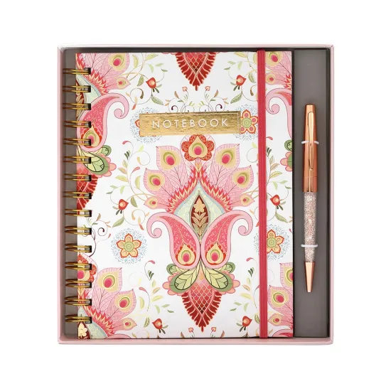 Customized Best Box Women Pink Stationery Gift Sets