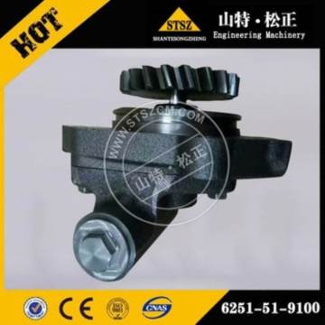 waste circulating gear pump 6251-51-9100 for excavator parts PC450-8