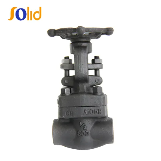 API A105 800lb Forged Steel Socket Connection Gate Valve, Class150~2500