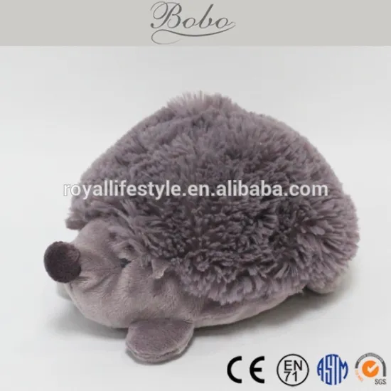 Cute plush purple stuffed hedgehog toys as baby best toys