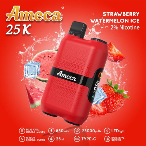 Ameca 25000 Puff Pod System with Long Lasting Vape