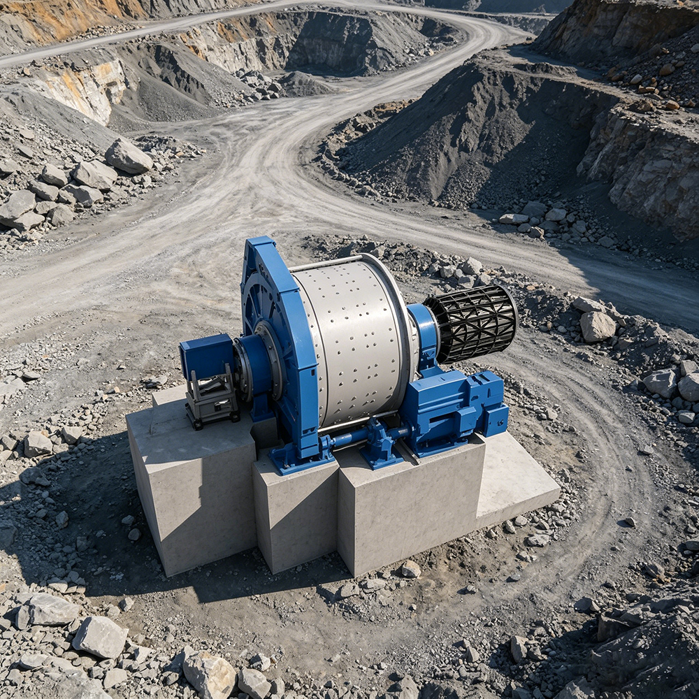 Fine grinding ball mill