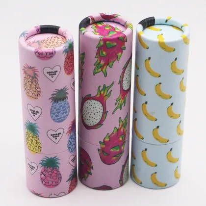 lip balm tubes recyclable cosmetics package
