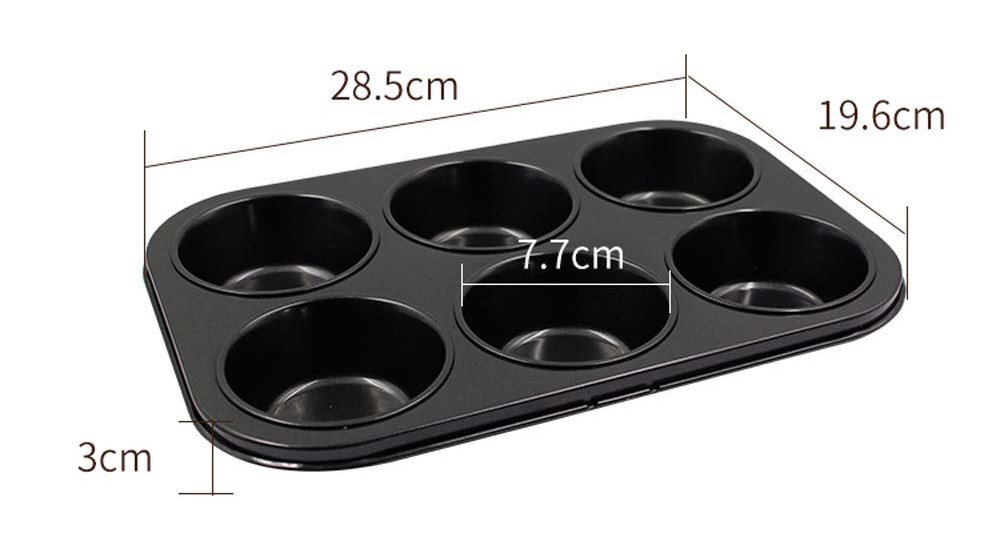 6-cavity muffin cake pan (7)