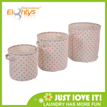 2014 high quality large capacity hot sale cotton and flax cloth storage carton