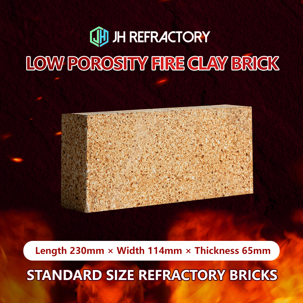 Standard size refractory bricks