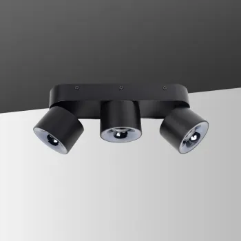 Triple Head Surface Mounted LED Spotlight Rotation Downlight