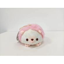 Pink hedgehog plush toy pendant wholesale