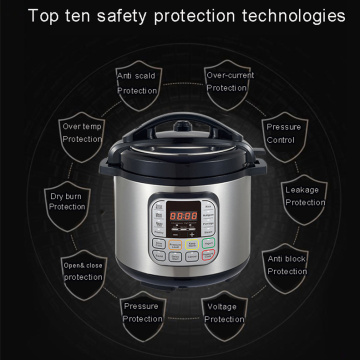 High quality eco-friendly multifunction pressure cooker